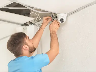 Fire and security installing camera sml