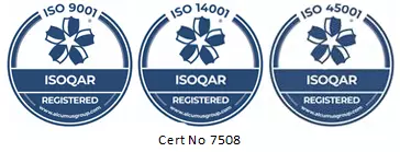 ISO accreditations Jan 2021