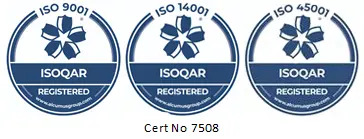 ISO accreditations Jan 2021